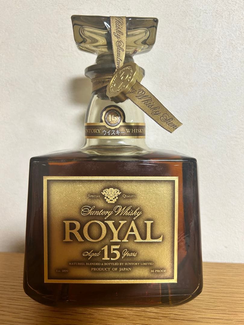 でゅ〜く東郷様 サントリー ロイヤルウイスキー 15年