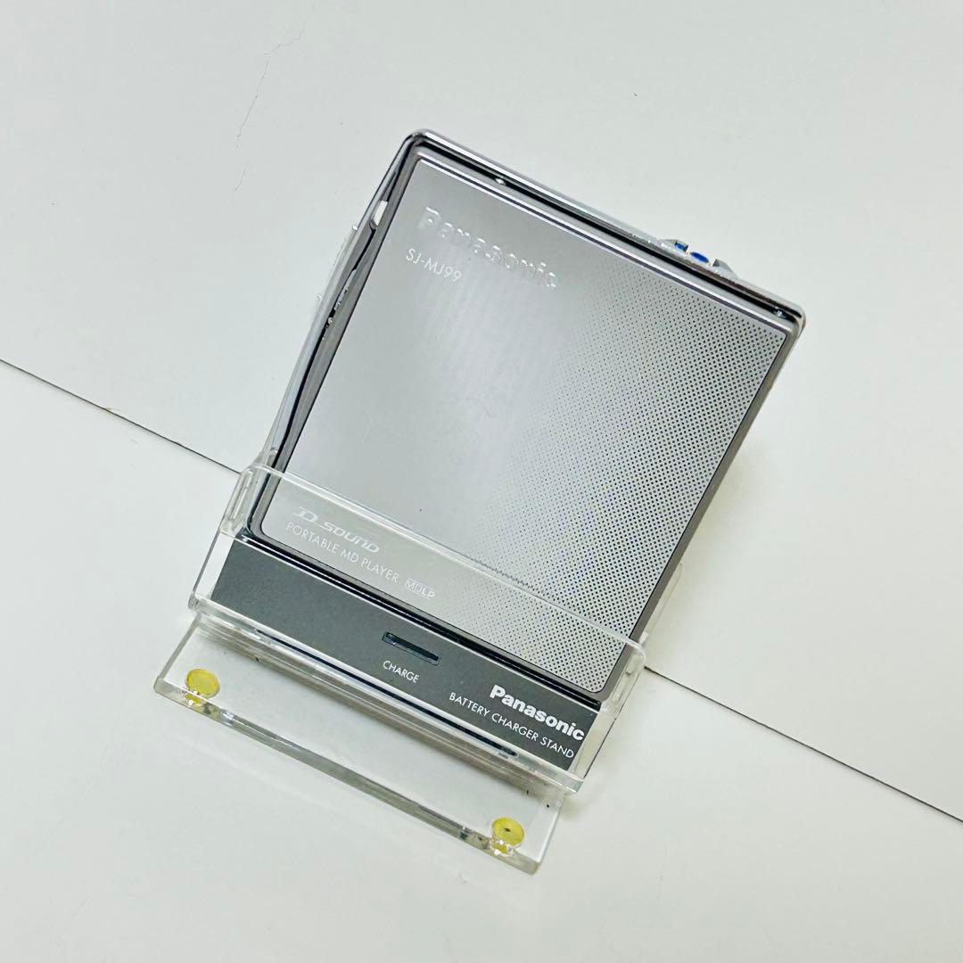 【動作未確認】Panasonic MDプレーヤー SJ-MJ99 付属品多数あり