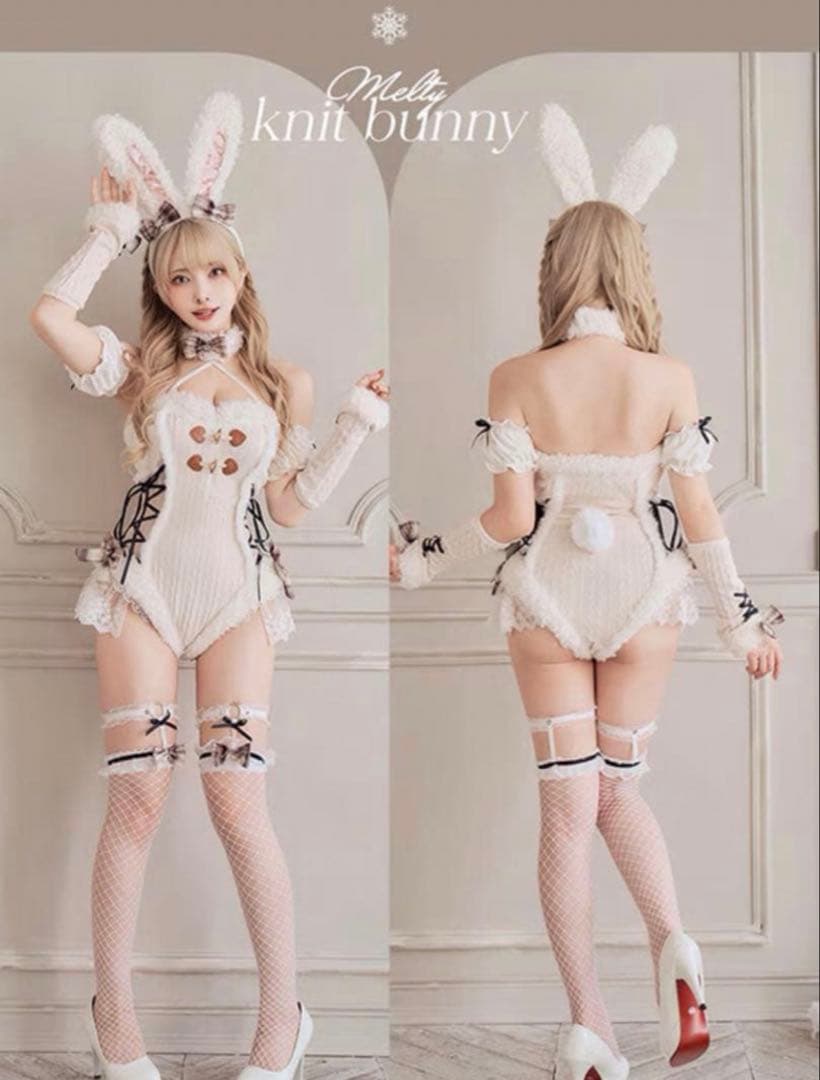 Y*様 Melly knit bunny バニーガールコスチューム