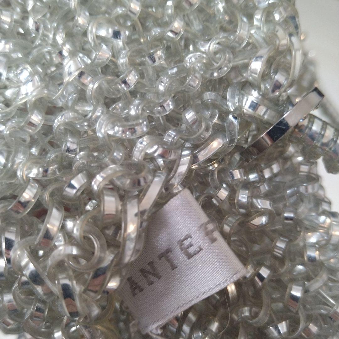 ANTEPRIMAバッグ　シルバー　美品