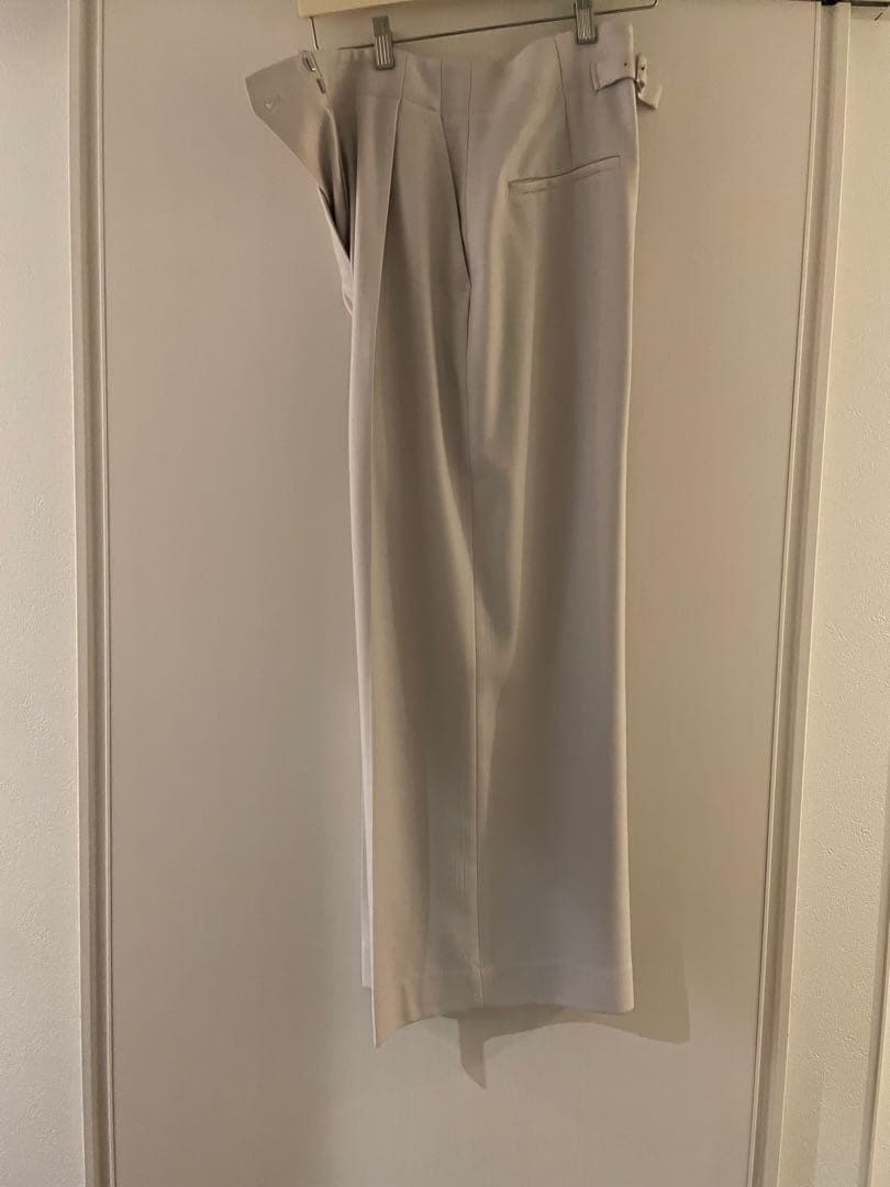 エブール　ウールサキソニーパンツ