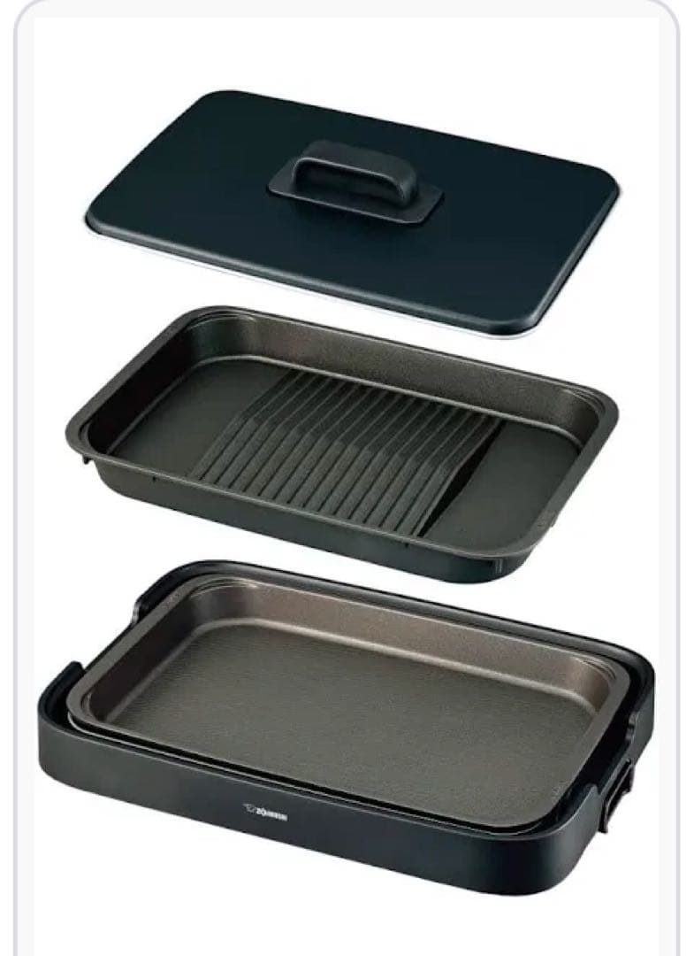 新品 ZOJIRUSHI EA-KE20-BA ホットプレート ブラック