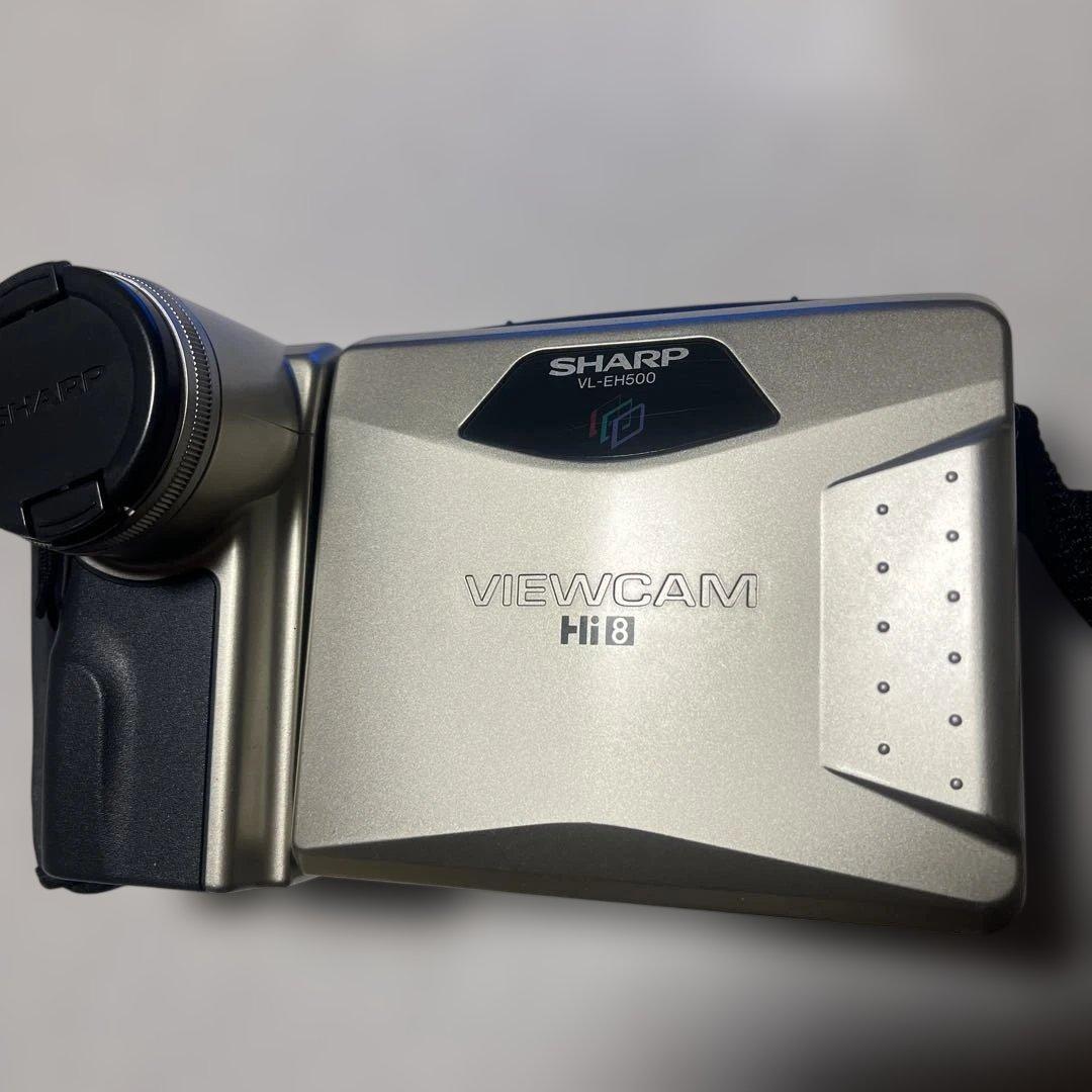 SHARP VideoHi8 ビデオカメラ　VL-EH500 ①