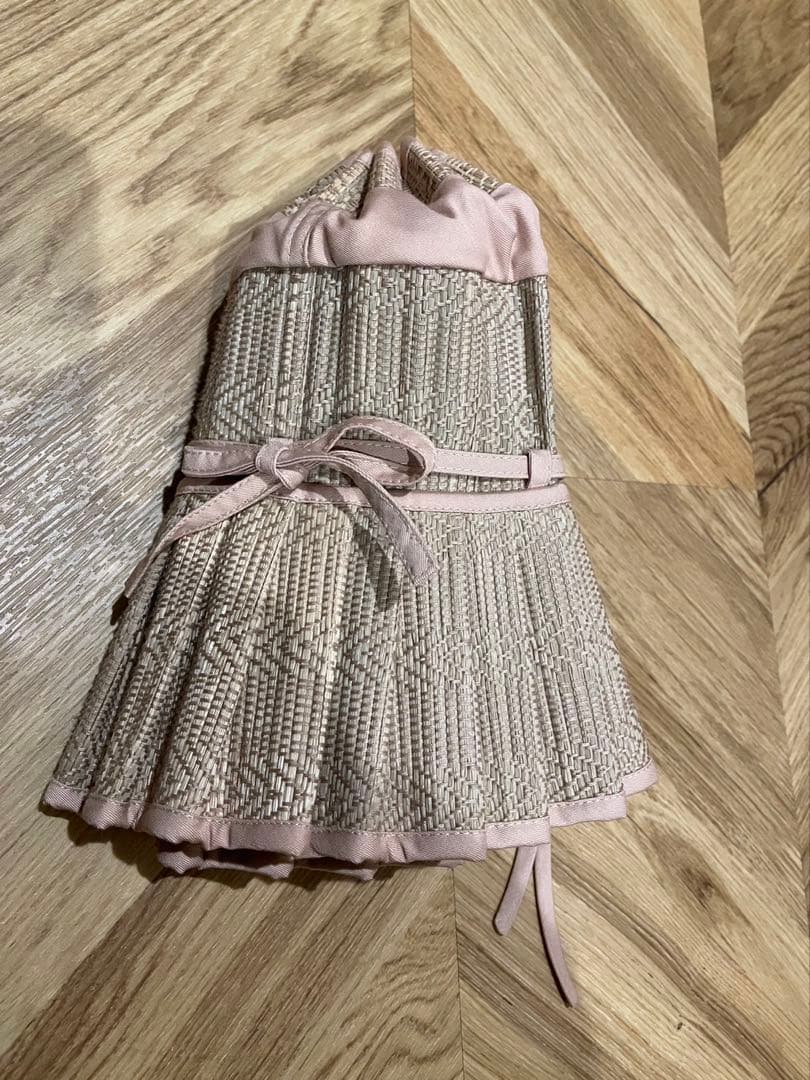 Lorna Murray 麦わら帽子 Lサイズ ベージュ/ピンク