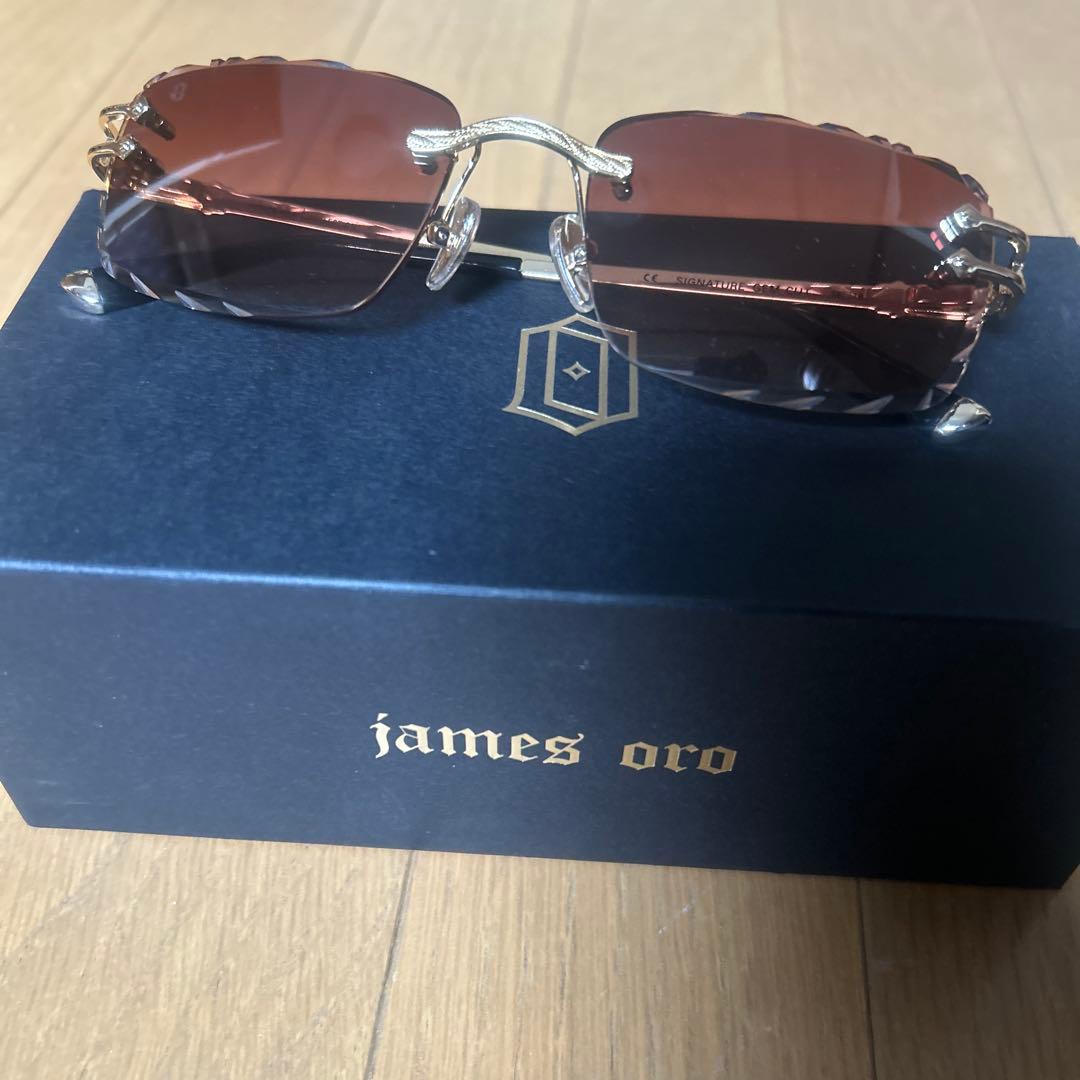 james oro サングラス ブラウン 現状最終値下げ中