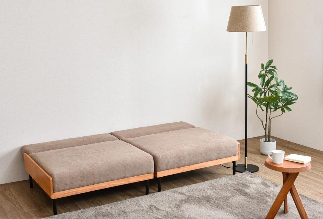 チャキ☆㊻VENTOTA 2人掛け ソファベッド Licsa （リクサ）