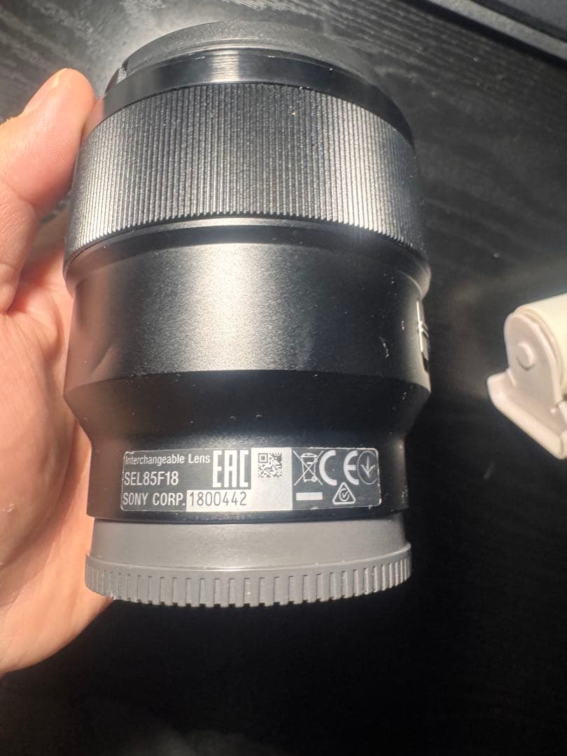 SONY SEL85F18 85mm F1.8レンズ