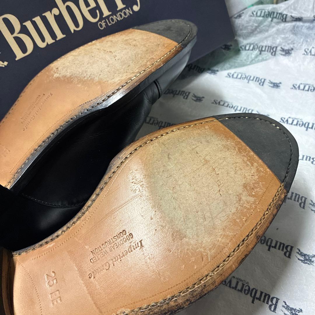 Burberrys ブラック レザー ドレスシューズ