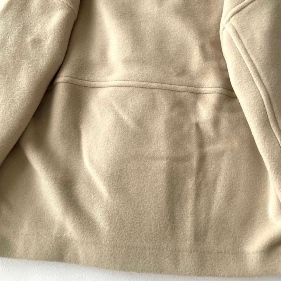 23AW ボールジィ　ウールナイロンベロア コクーンコート　ベージュ