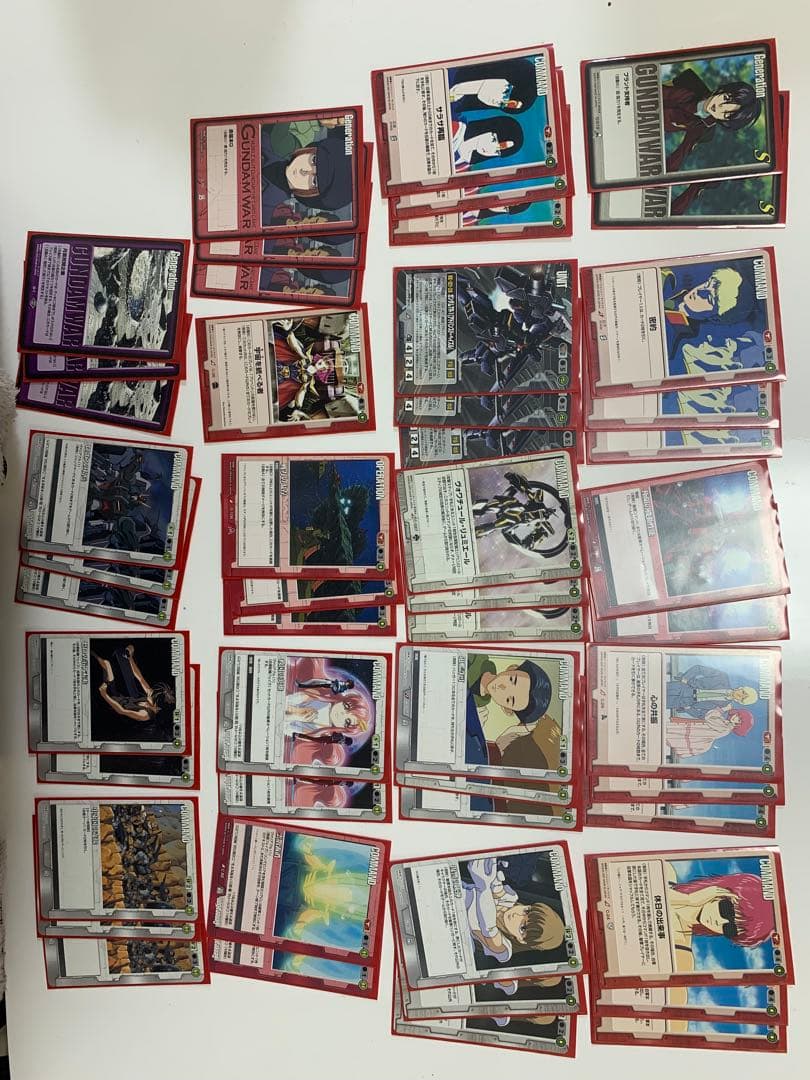 ガンダムウォー　tcg デッキまとめ