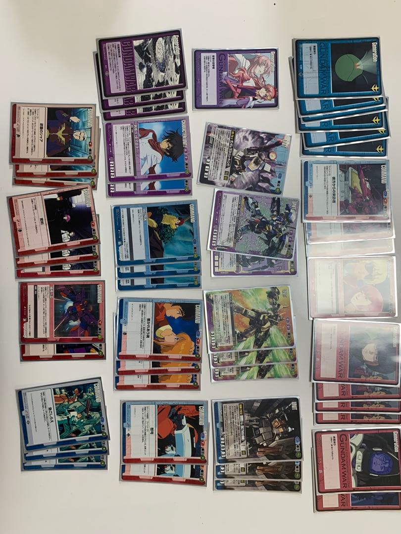 ガンダムウォー　tcg デッキまとめ