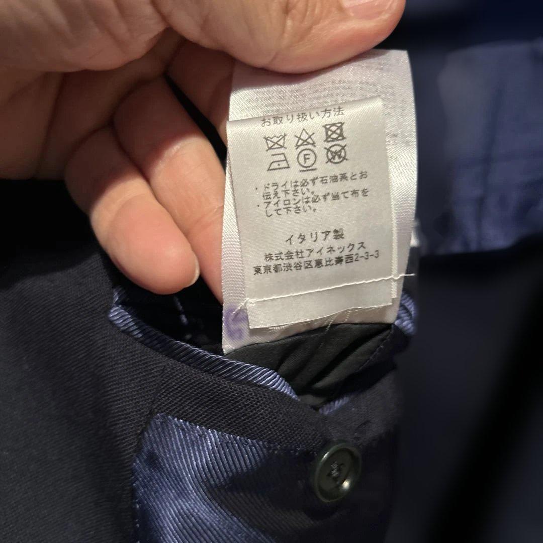 デペトリロ　6B ダブル　ネイビーブレザー