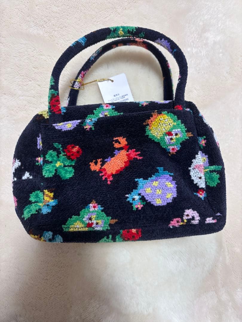 FEILER 神崎恵さん×フェイラー　ファンキーフォーチュン　ミニキューブバッグ