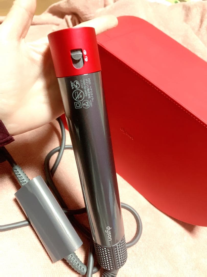 Dyson ヘアスタイリングツール グレー/レッド