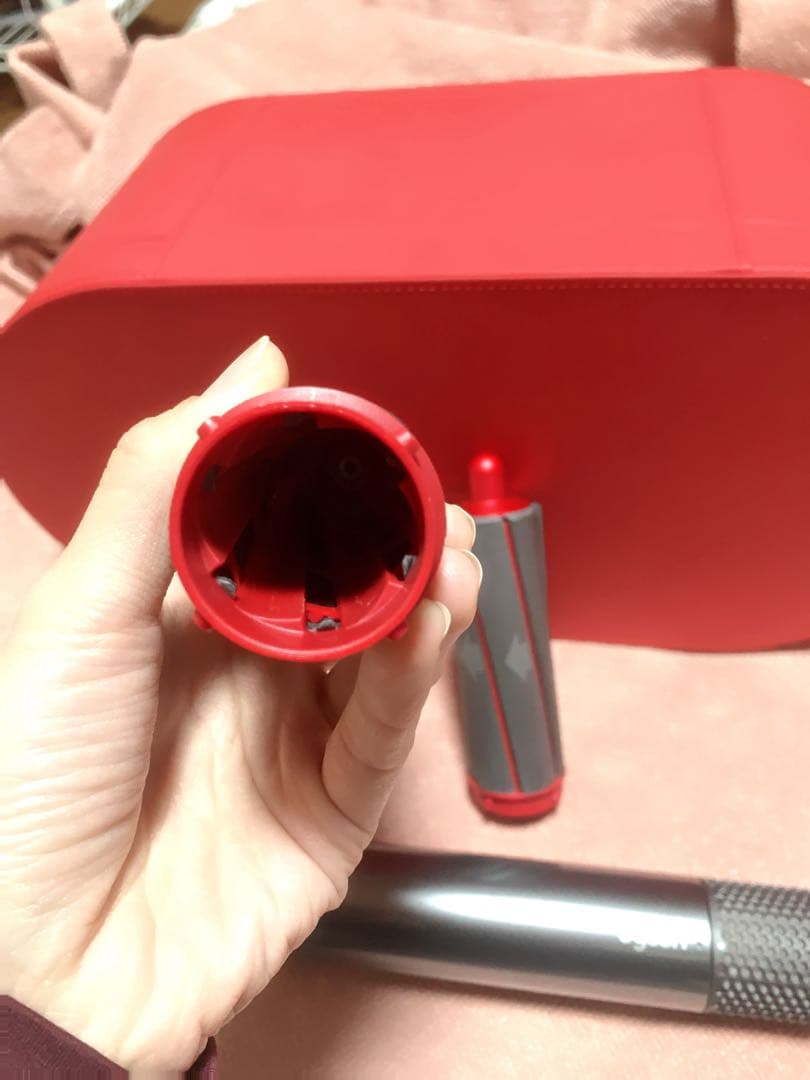 Dyson ヘアスタイリングツール グレー/レッド