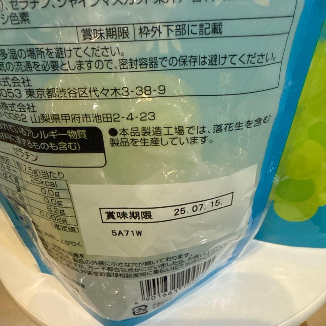 シャインマスカットボンボン　幻のお菓子