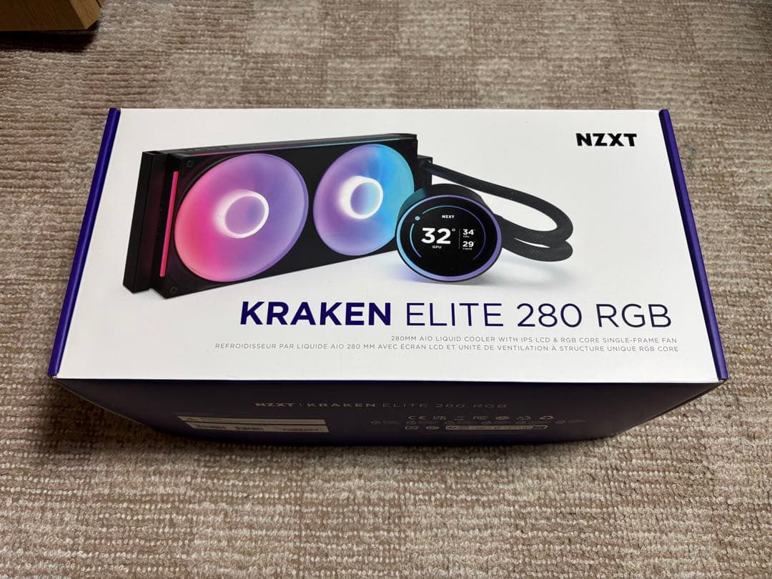 NZXT KRAKEN ELITE 280 RGB 本体