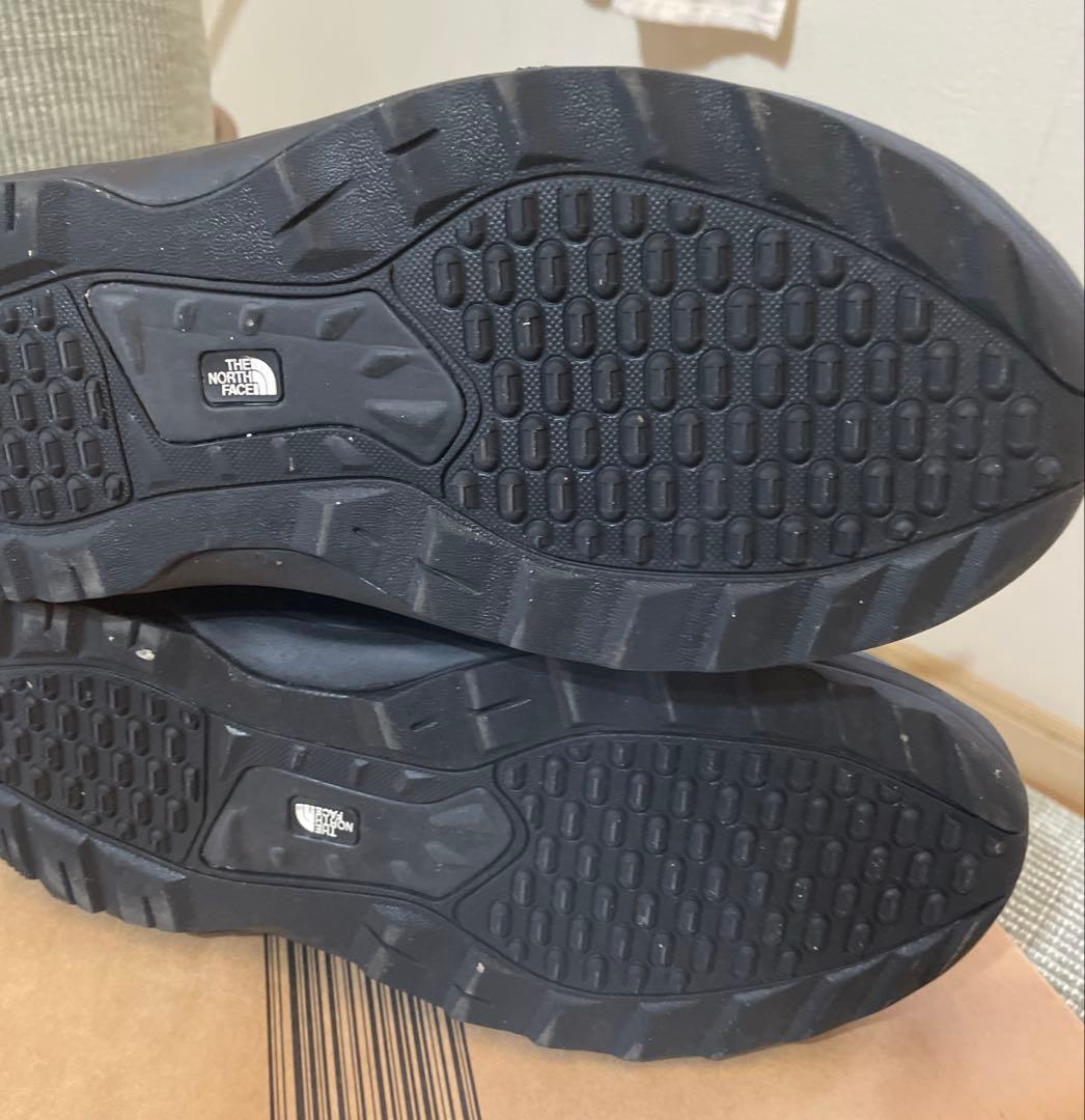 お値下げ　超美品ノースフェイス　スノーブーツ25㎝紺24㎝の方もOKユニセックス