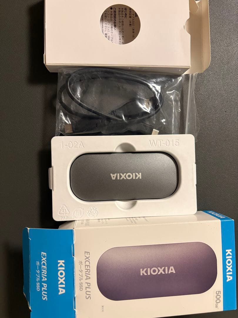 キオクシア KIOXIA SSD 外付け 500GB