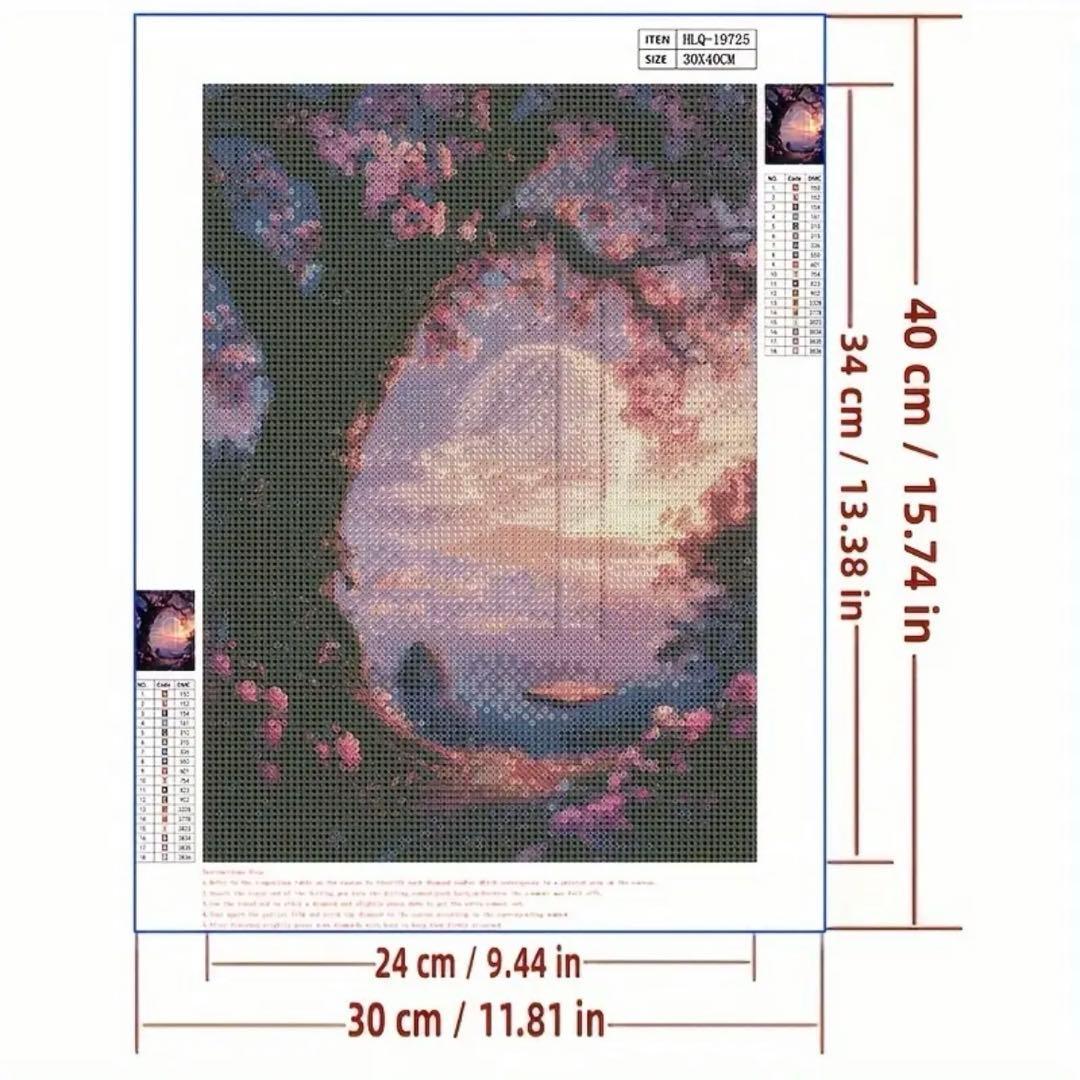 ダイヤモンドアート まとめ売り 11点 多機能ツールセット40×50 30×40