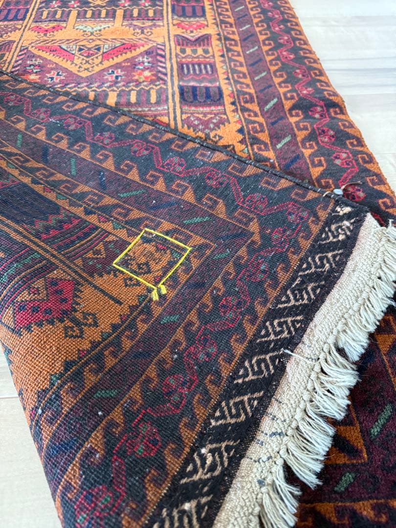 トルコ ヴィンテージ 絨毯 ラグ マット カーペット