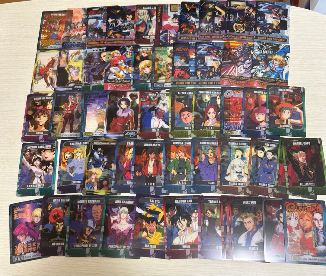 ガンダム 森永 ウエハース カード218枚　その他グッズ