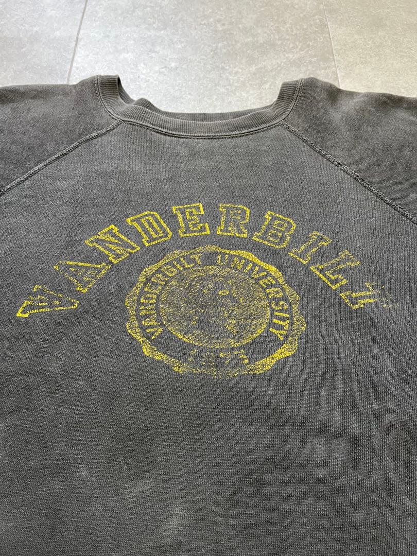 60s BIG SIZE vintage スウェット ブラック XL 黒