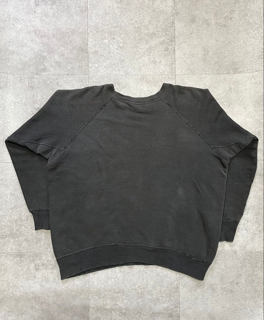 60s BIG SIZE vintage スウェット ブラック XL 黒