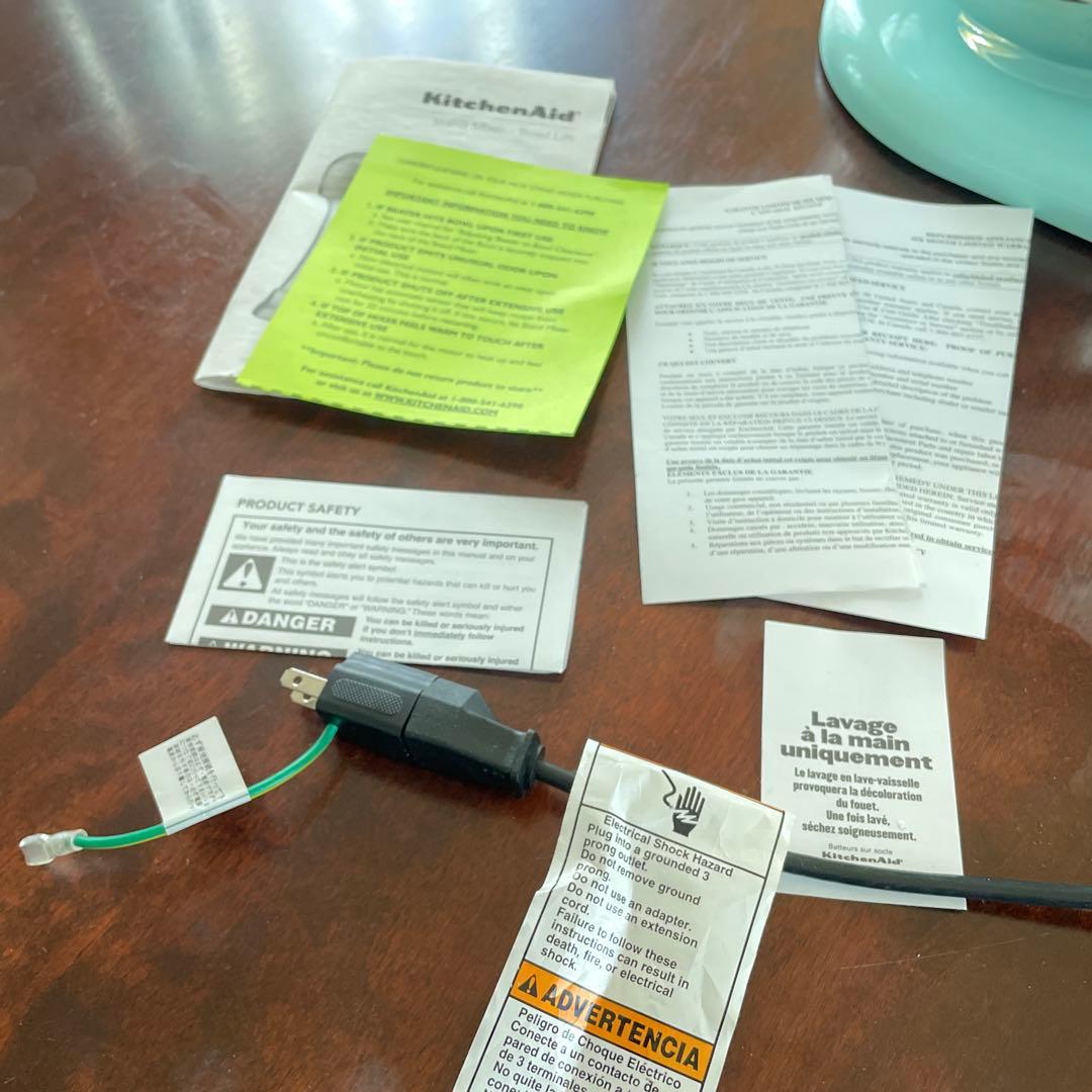 【美品】キッチンエイド 6qt スタンドミキサー