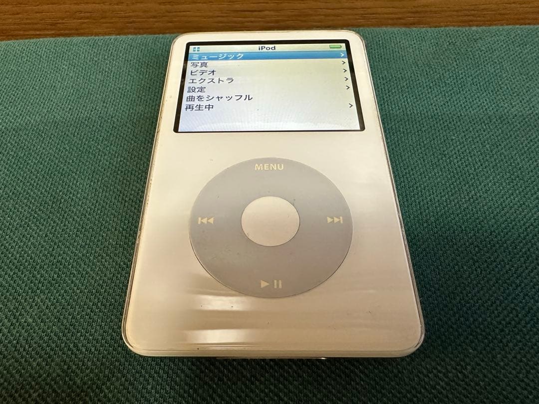 きれいiPod Classic 5.5世代 MA444 30GB新品のバッテリー