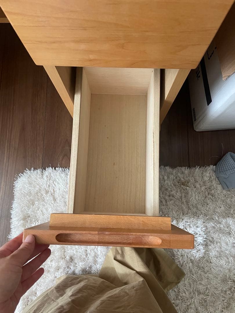 【あず】 定価10万円　レッチェ80ドレッサー 高野木工　天然木