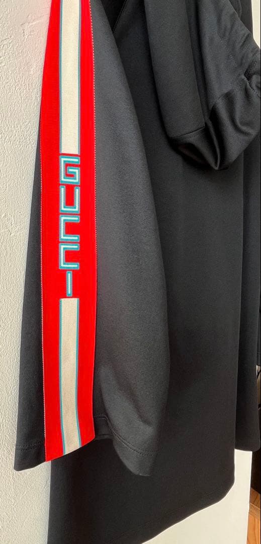 GUCCI グッチ テクニカルジャージ フリル プルオーバー チュニック