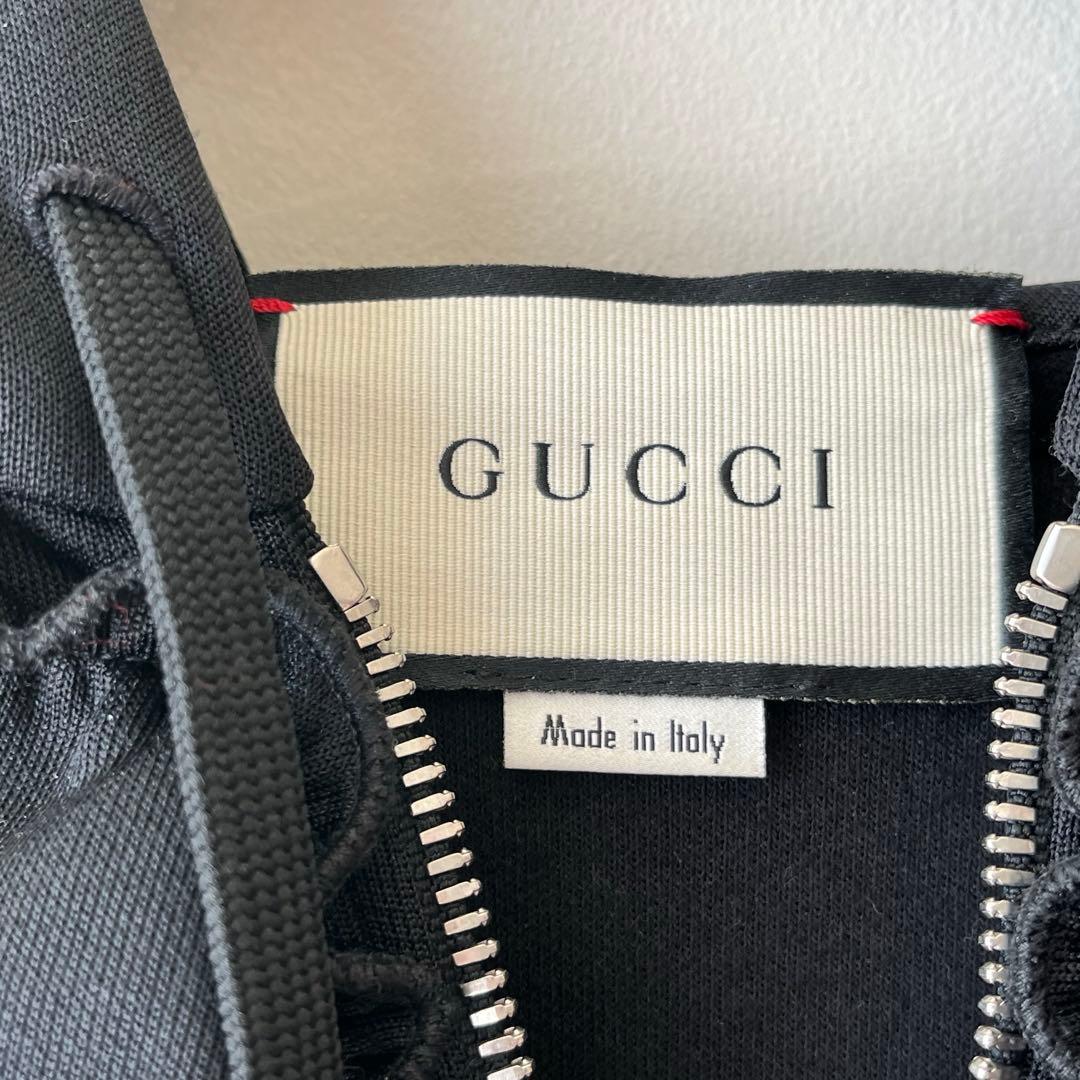 GUCCI グッチ テクニカルジャージ フリル プルオーバー チュニック