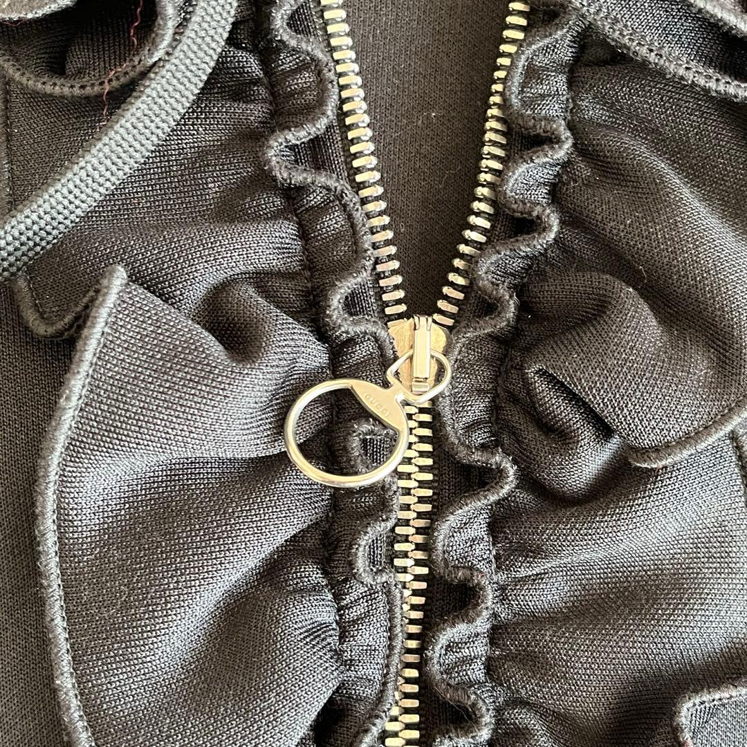 GUCCI グッチ テクニカルジャージ フリル プルオーバー チュニック