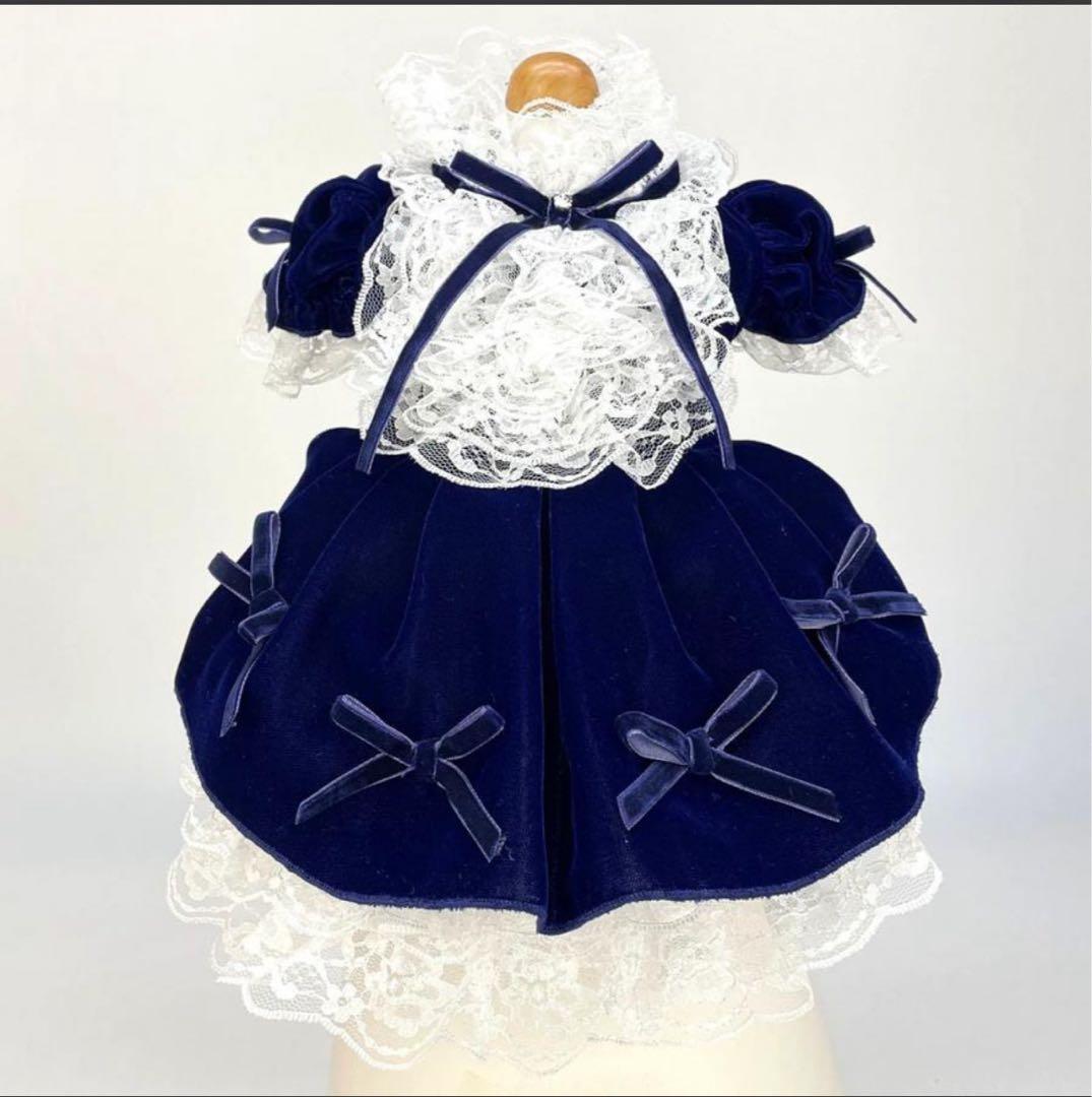 m*o様 新品　 luxebirdie エリアスワンピース　 ネイビー