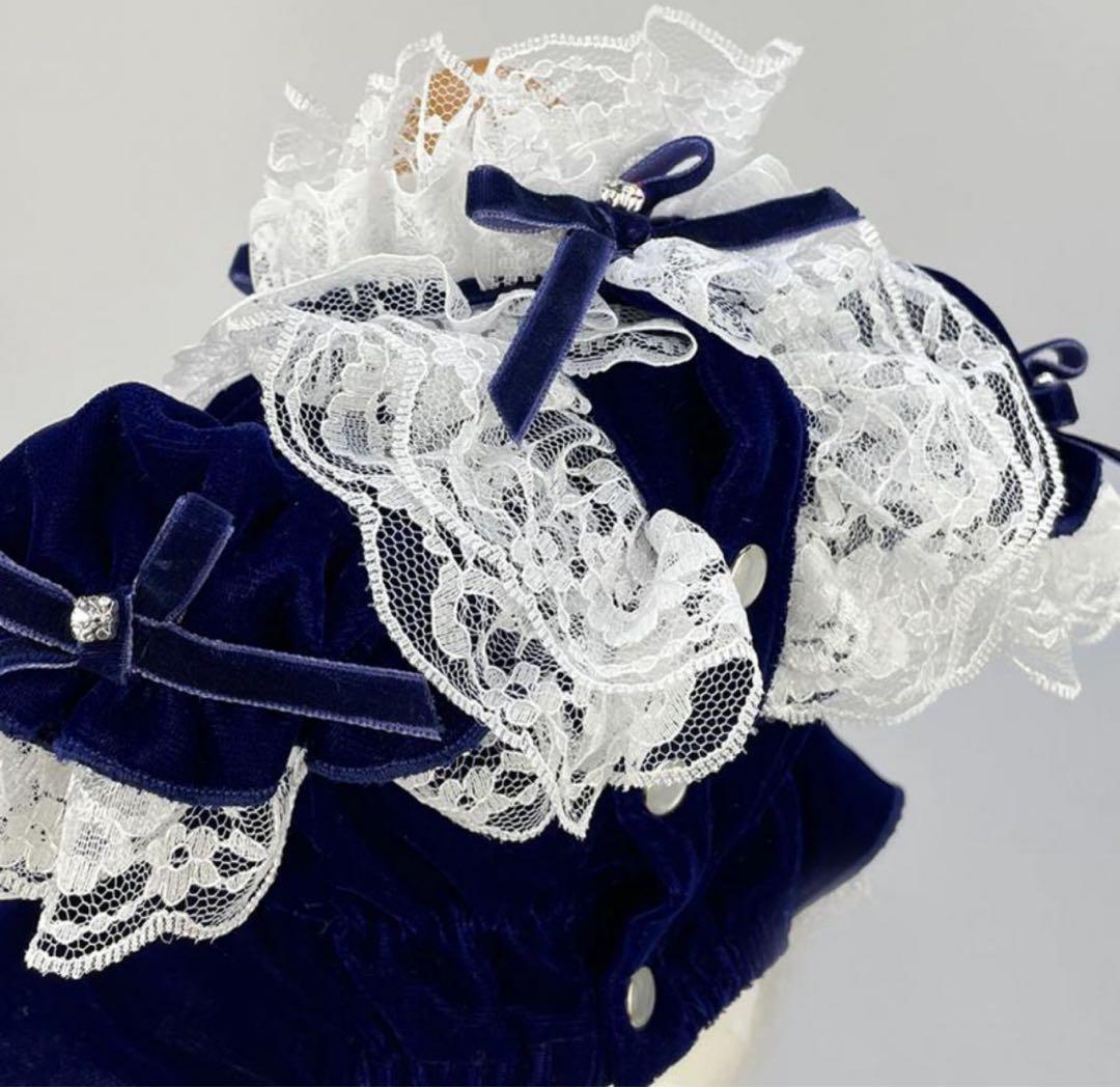 m*o様 新品　 luxebirdie エリアスワンピース　 ネイビー