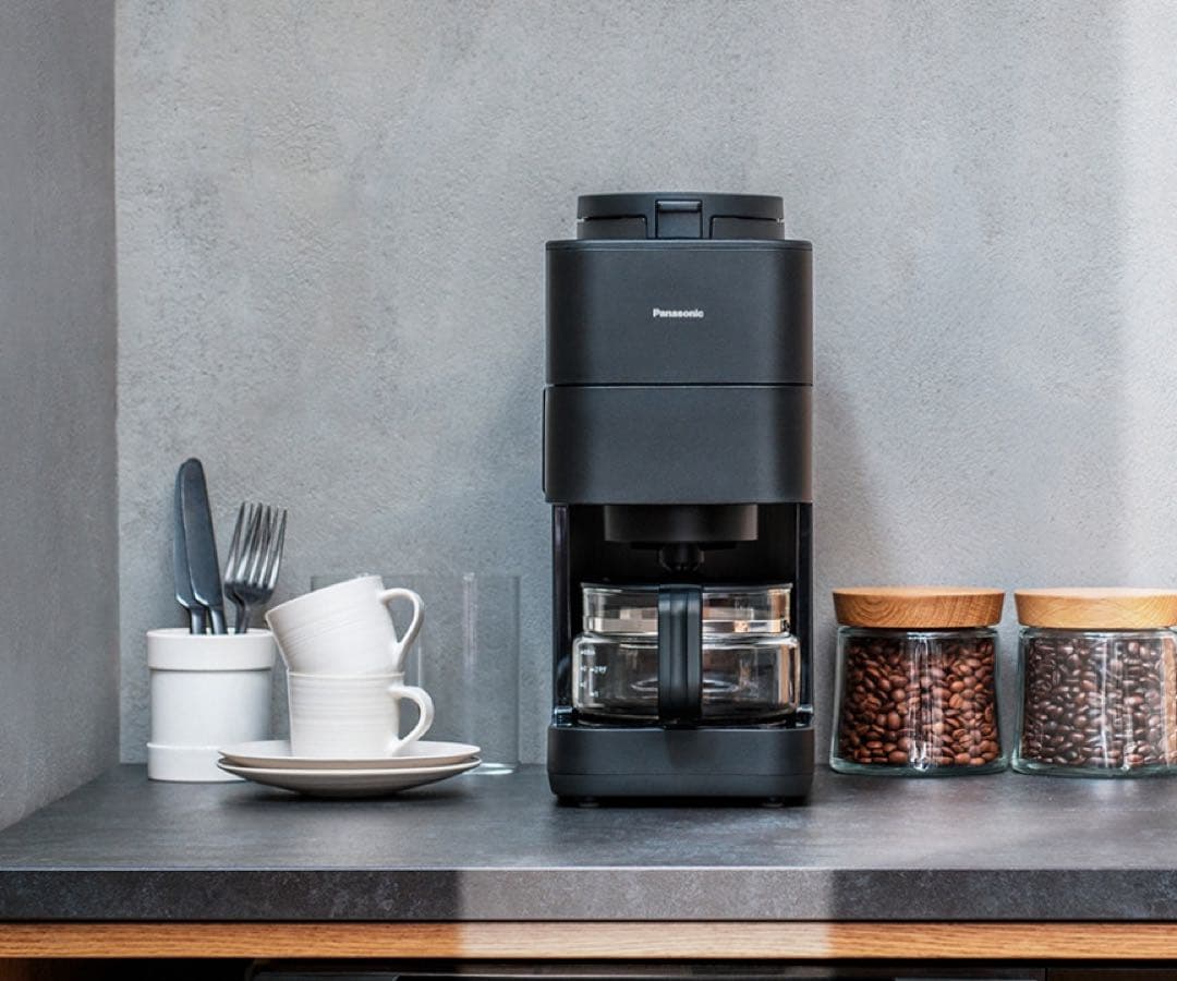 【新品未開封】Panasonic ミル付全自動コーヒーメーカー NC-A58-K