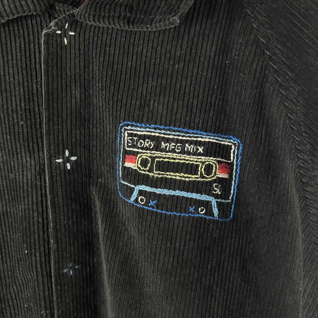 STORY MFG ストーリーエムエフジー コーデュロイ ジャケット ブラック