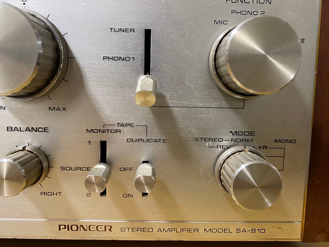 Pioneer ステレオアンプ SA-910
