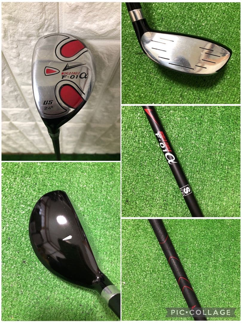 豪華☆左用 メンズ ゴルフクラブセット☆ワールドイーグル☆キャディバッグ付