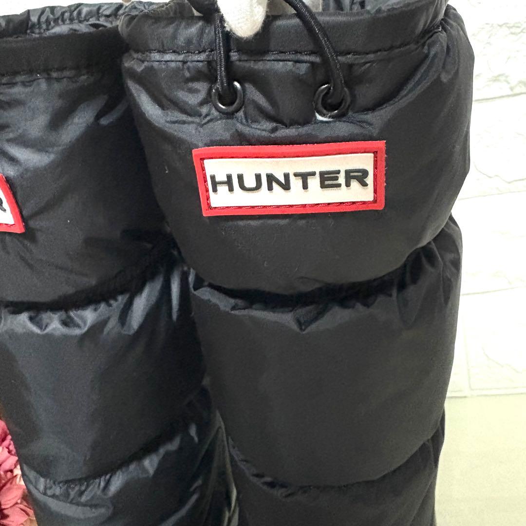未使用級 ハンター スノーブーツ オリジナルスノーキルト ビブラムソール