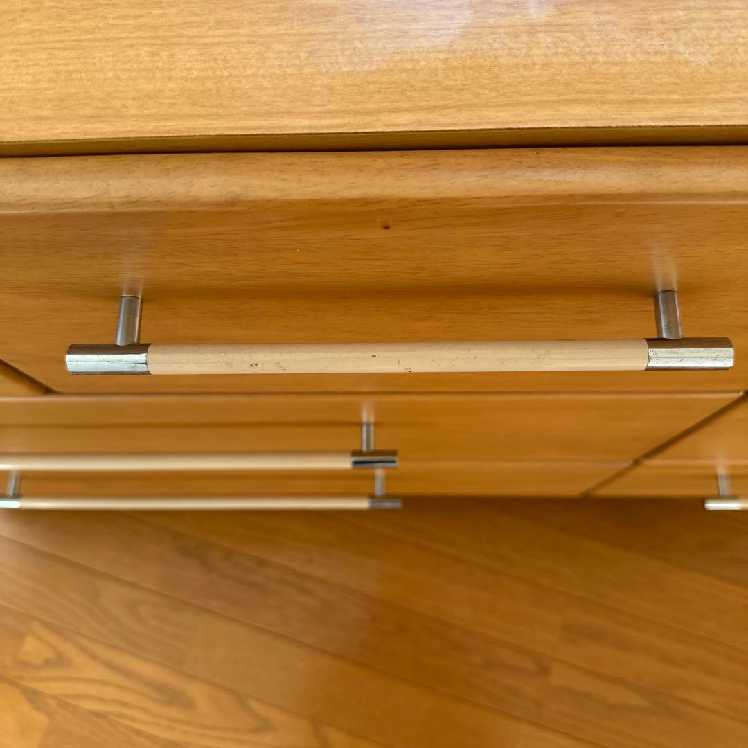 ライトウッド 7引き出しチェスト