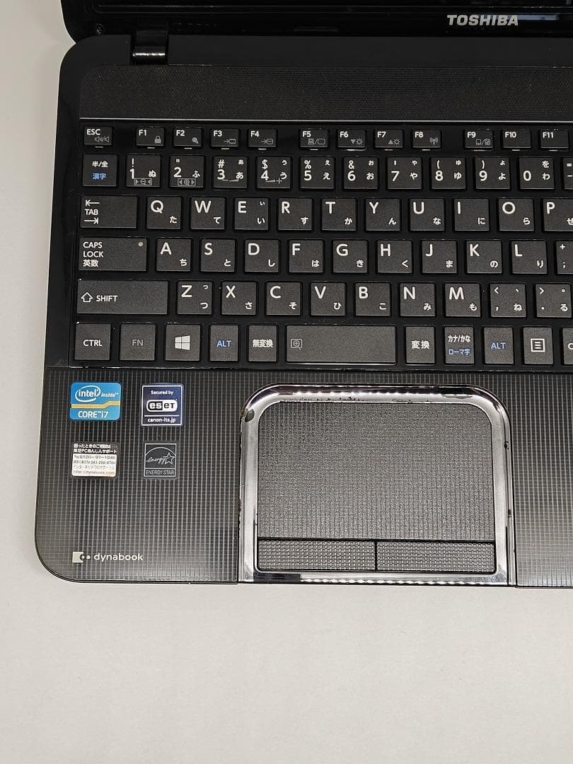 【東芝】爆速 Corei7/新品SSD256GB ノートパソコン 8GB F1