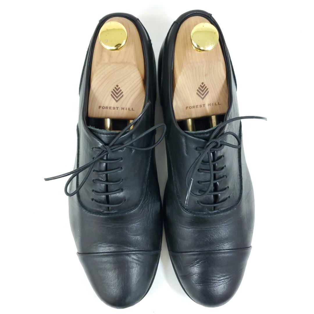 トラベルシューズバイショセ　マニッシュ　ストレートチップ　撥水　レザー　ビブラム