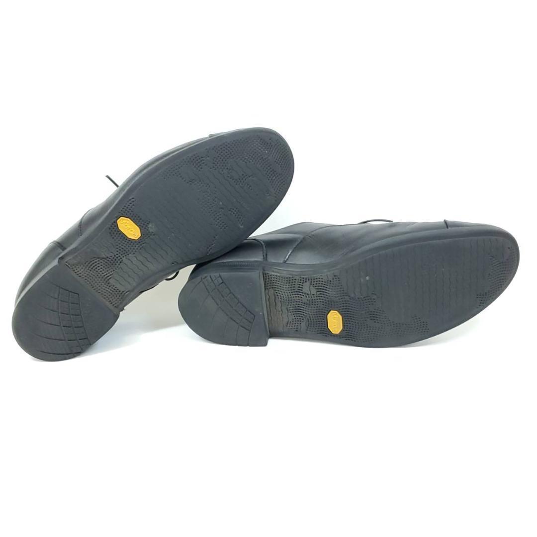 トラベルシューズバイショセ　マニッシュ　ストレートチップ　撥水　レザー　ビブラム