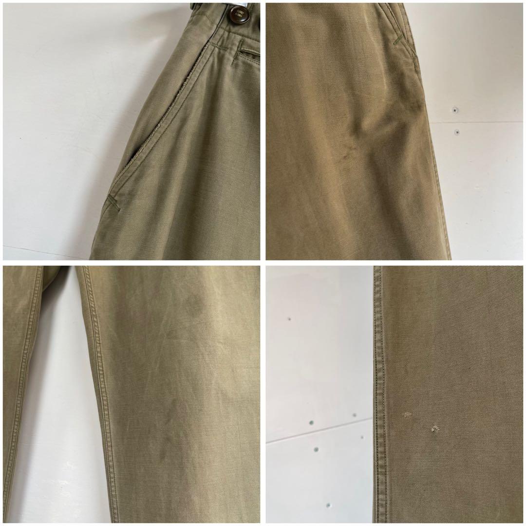 40s アメリカ軍 M43フィールドパンツ ヴィンテージ 古着 US ミリタリー