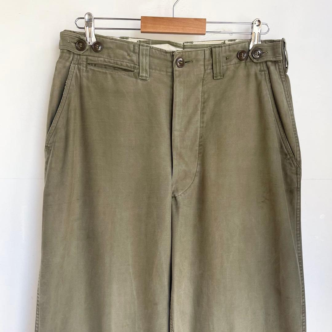 40s アメリカ軍 M43フィールドパンツ ヴィンテージ 古着 US ミリタリー