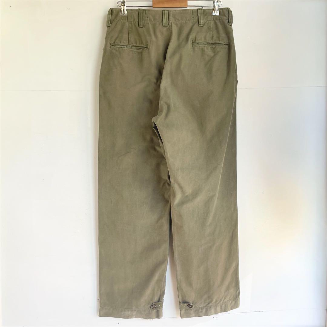 40s アメリカ軍 M43フィールドパンツ ヴィンテージ 古着 US ミリタリー