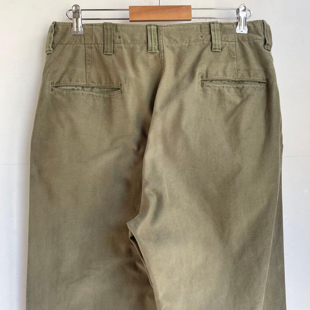 40s アメリカ軍 M43フィールドパンツ ヴィンテージ 古着 US ミリタリー