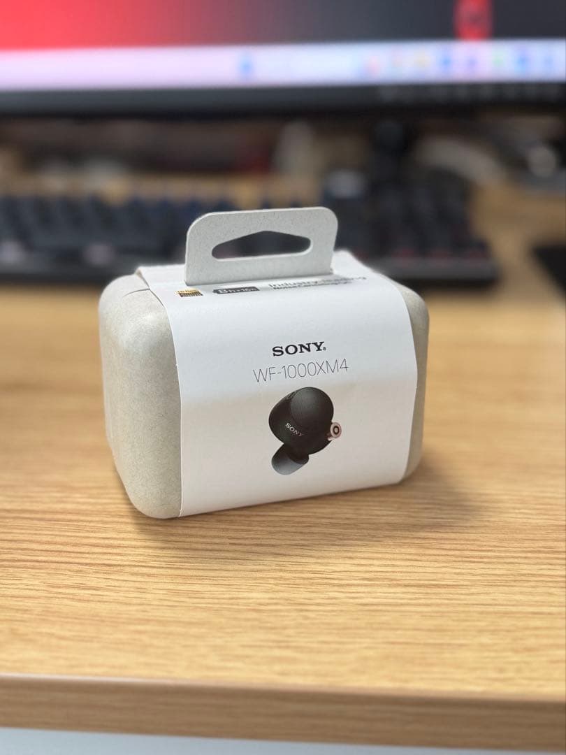 【美品】SONY WF-1000XM4 ワイヤレスイヤホン ブラック